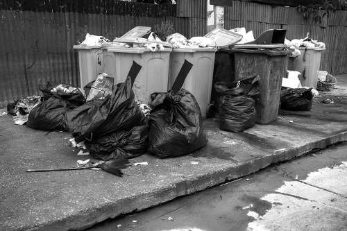 House clearance team preparing for clearance in Pinner