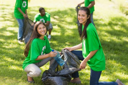 Eco-friendly disposal of garden waste